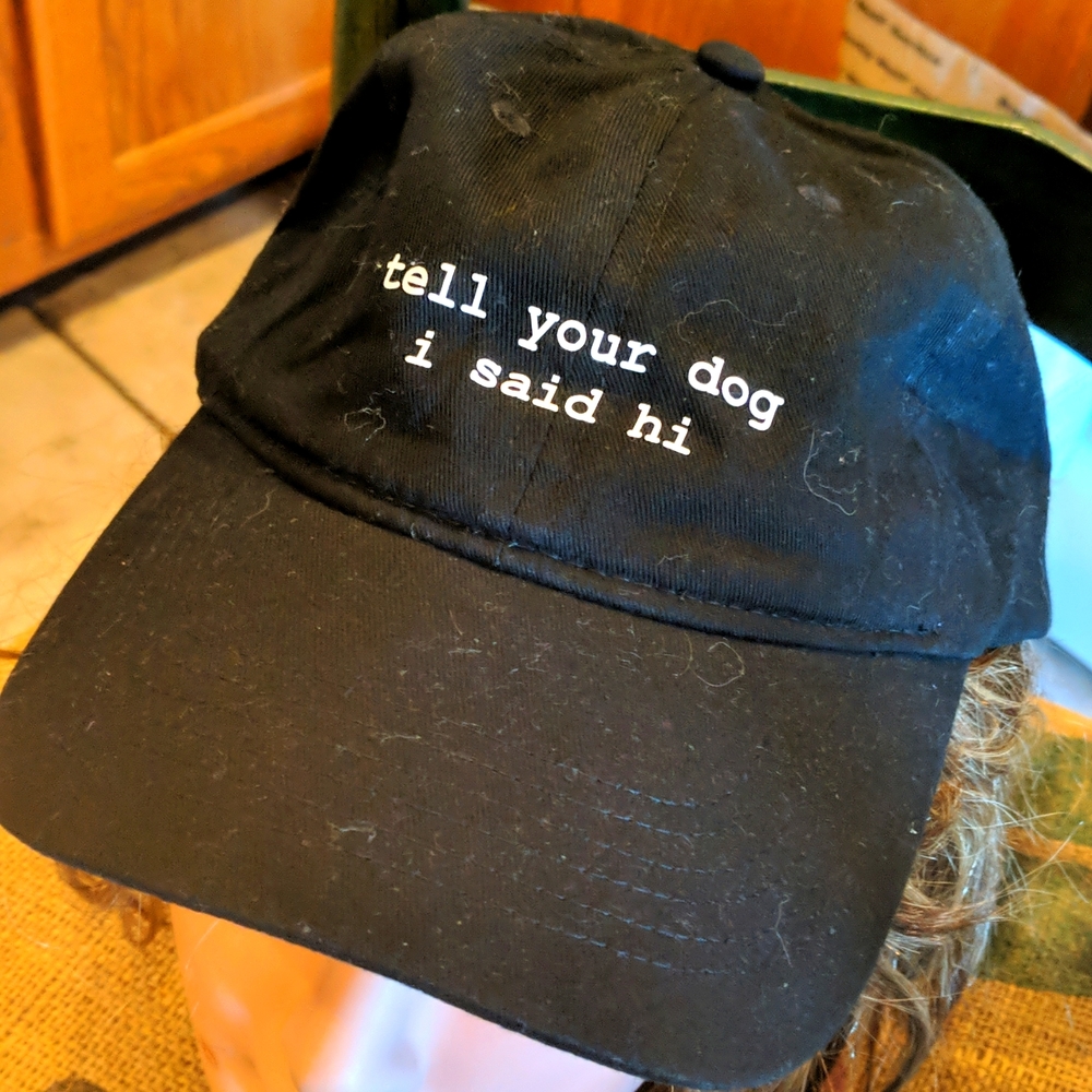 NWOT Dog Person Unisex Cap